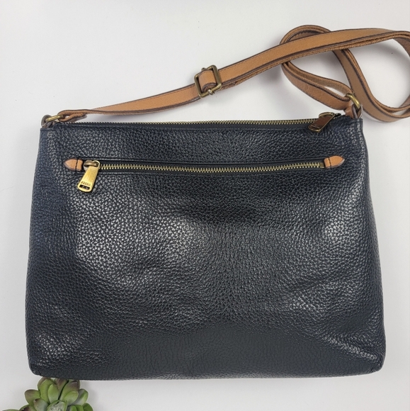 Fossil Kinley Crossbody Neutral Leather Purse - Picture 4 of 16